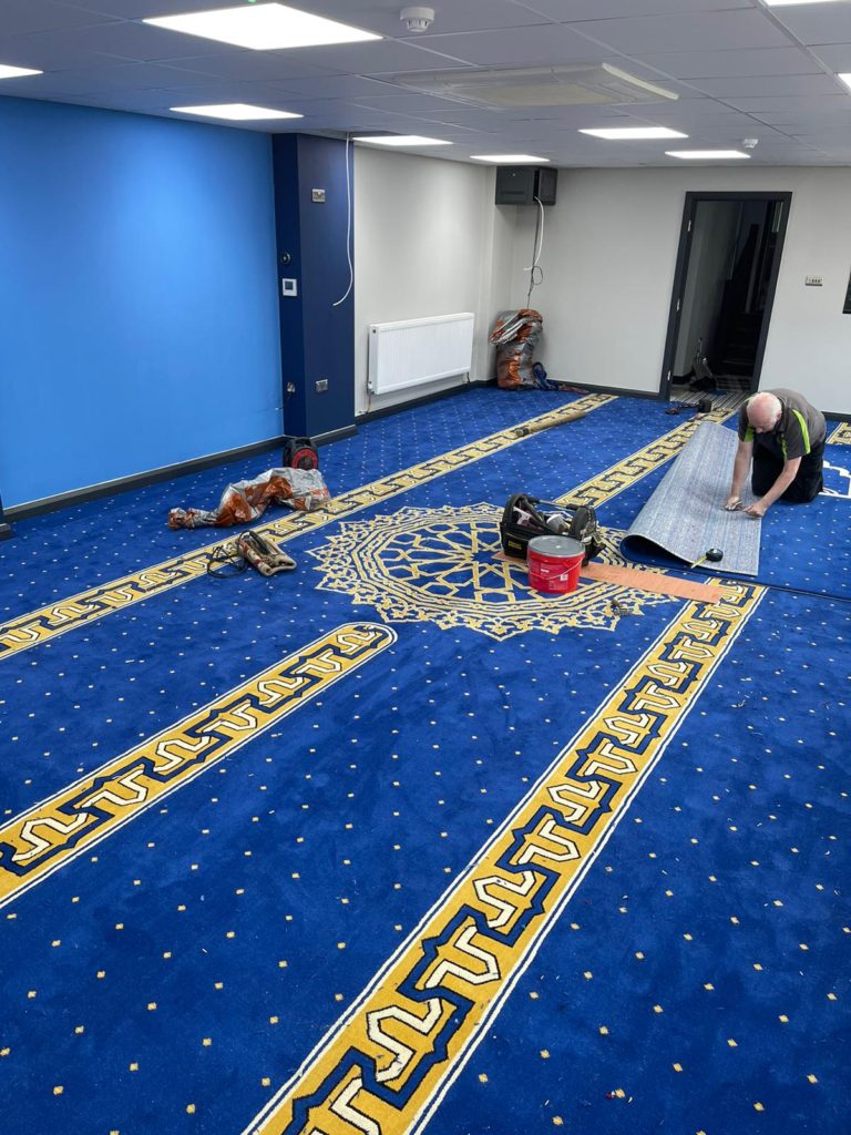 Looking after new carpet
